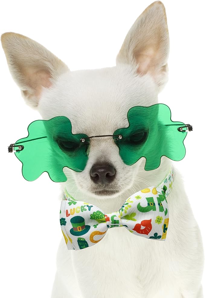 2 Pack St. Patrick Day Cat Collar - Image 5