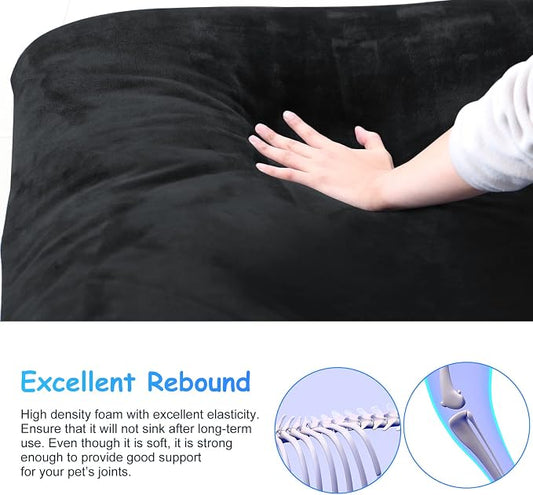 Magic Dog Super Soft Large Dog Bed, 39 Inches Orthopedic Foam Pet Beds - Image 2