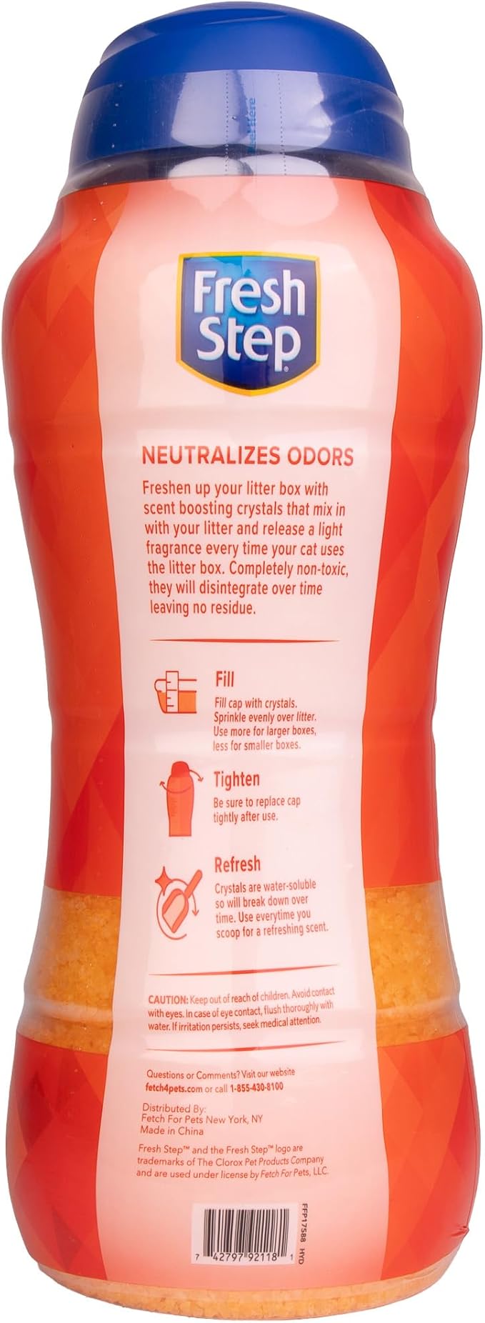 Fresh Step Cat Litter Crystals Deodorizer, Non Toxic Odor Neutralizing Crystals - Image 3