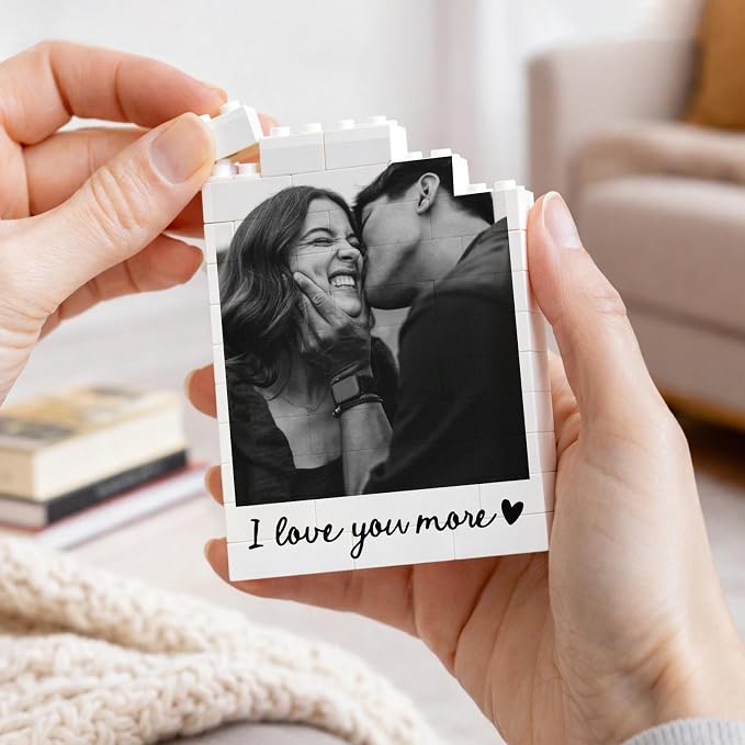 NAZENTI Custom Couple Photo Building Blocks gifts - Image 4