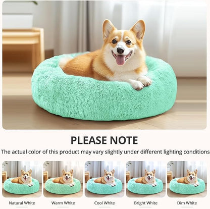 JOLLYVOGUE Calming Dog Bed Large Size Dog, Anti-Anxiety Donut Large Pet Bed - Image 8