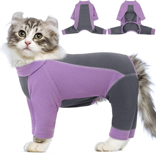 SUNFURA Hair Sticky Cat Clothes, Cat Sweater by SUNFURA