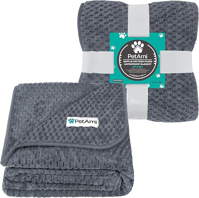 PetAmi Waterproof Dog Blanket, Leakproof Puppy Blanket - Image 2