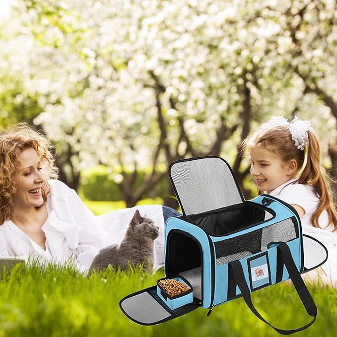 Extra Large Pet Carrier 20 lbs+, Soft Sided Cat Carriers - Image 7