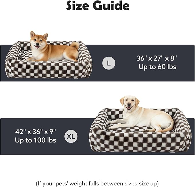JOEJOY Small Dog Bed for Small Dogs, Rectangle Washable Orthopedic Corduroy - Image 7
