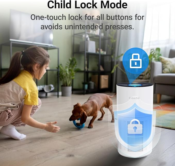 Air Purifiers for Home Large Rooms, Cobectal Air Cleaner - Image 9