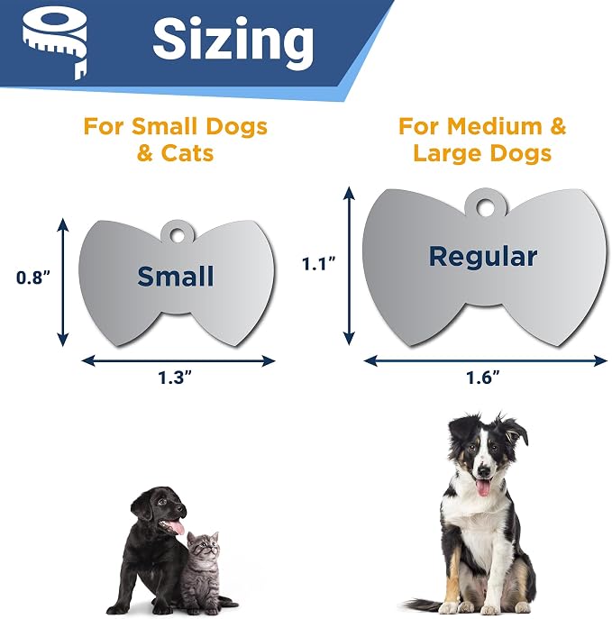 GoTags Stainless Steel Pet ID Tags, Personalized Dog Tags and Cat Tags - Image 7