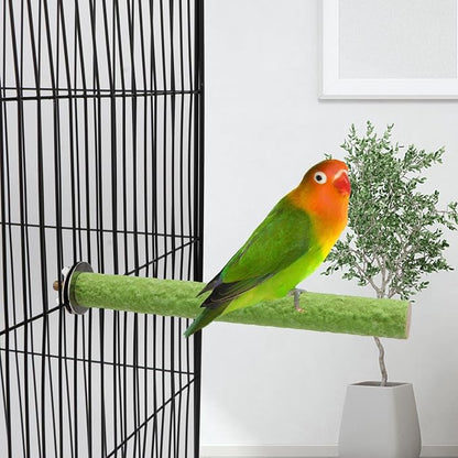 Hypeety Bird Cage Perch Stand Wooden Paw Grinding Toy Chew Toys - Image 7