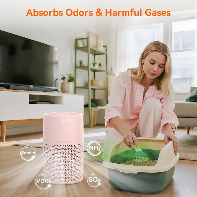 AIRROMI Pets Air Purifier for Home Allergies, - Image 5