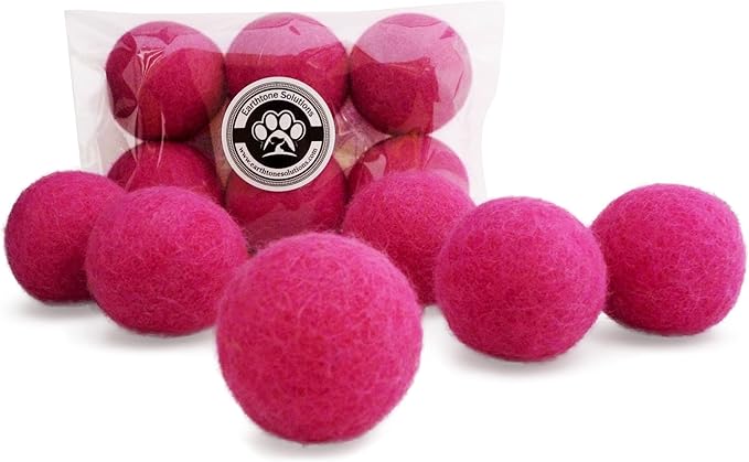 Wool Cat Toys - Silent Felt Balls by EarthtoneSolutions