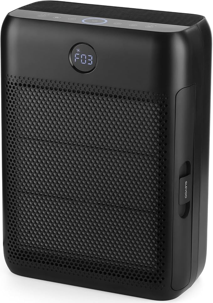 Slevoo Air Purifier for Home Large Room, H13 True HEPA Filter Air Purifiers & 3 by Slevoo