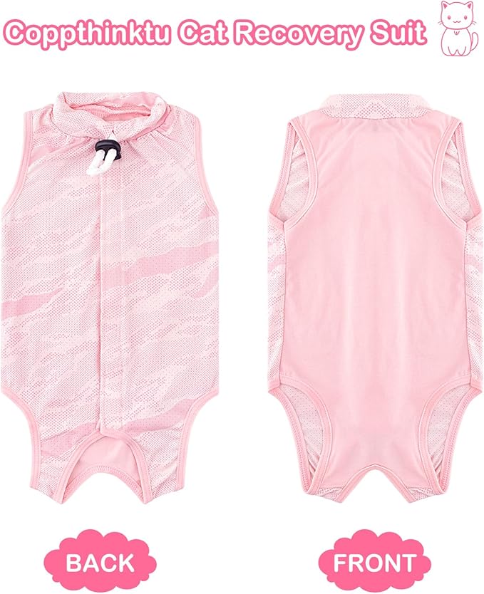 Coppthinktu Cat Recovery Suit Cat Onesie - Image 6