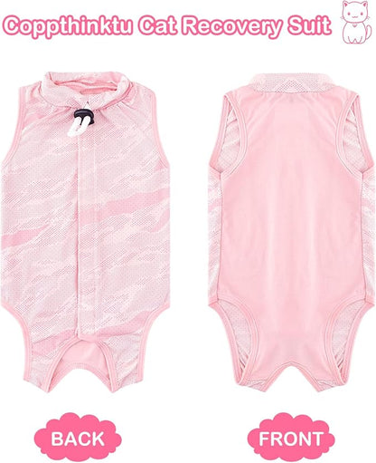 Coppthinktu Cat Recovery Suit Cat Onesie - Image 6