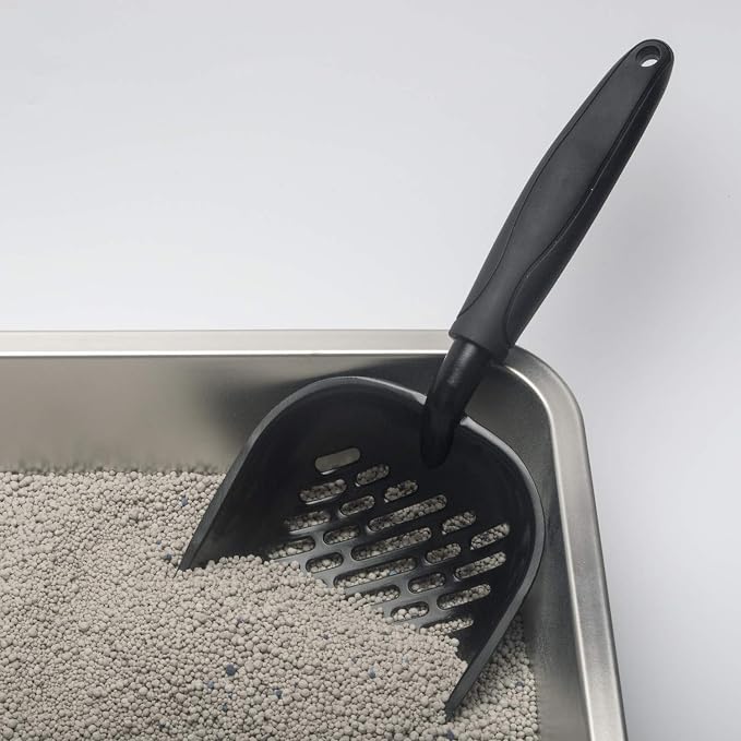 Metal Cat Litter Scoop with a Deep Shovel Design | Solid Aluminum & Non-Stick - Image 9