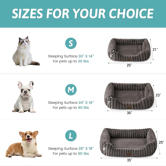 Orthopedic Pet Bed for Small Dogs & Cats - Image 2