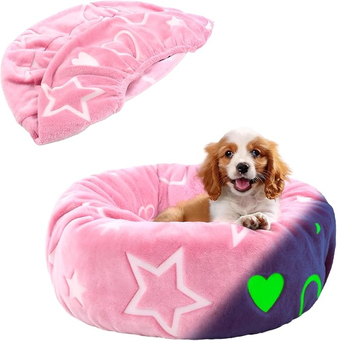 Round Replacement Dog Bed Cover by Hoopttay