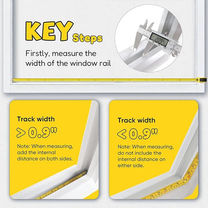 Full-Size Window Pet Door for Cats & Small Dogs, Width Adjustable Fits Sliding - Image 3