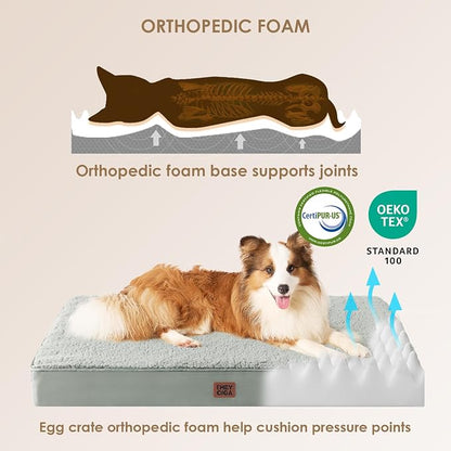 EHEYCIGA Orthopedic Dog Beds for Large Dogs - Image 2