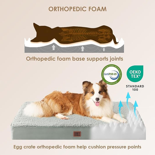 EHEYCIGA Orthopedic Dog Beds for Large Dogs - Image 2