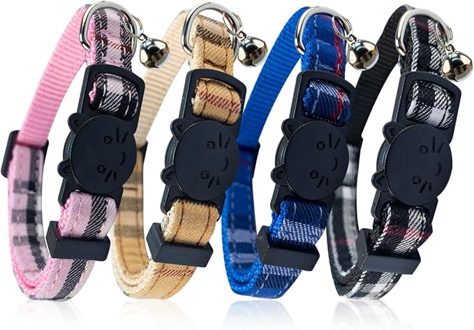 Yizepet Cat Collars with Bells, Breakaway Kitten Collar, Cute Kitty Collar - Image 2