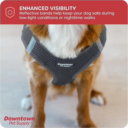 Downtown Pet Supply Step in Dog Harness No Pull, Charcoal - Image 7