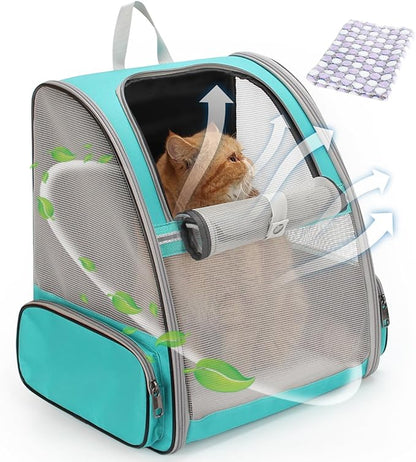 Lollimeow Cat Backpack Carrier, Airline Approved, Safe by Lollimeow