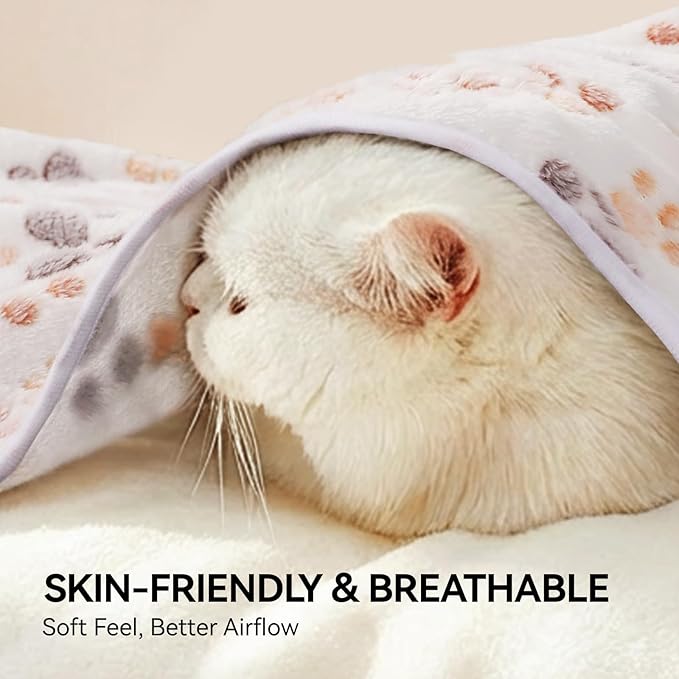 LINENLUX 1 Pack 3 Blankets Super Soft Fluffy Premium Fleece Dog Blankets - Image 6