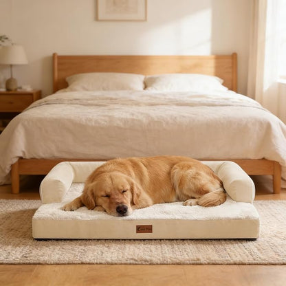 Orthopedic Dog Beds for Extra Large Dogs, Waterproof Egg Crate Foam XL Dog Bed - Image 9