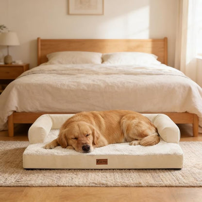 Orthopedic Dog Beds for Extra Large Dogs, Waterproof Egg Crate Foam XL Dog Bed - Image 9