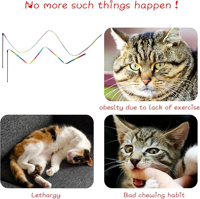 Cat Wand Toys Interactive Kitten Toys - Image 5