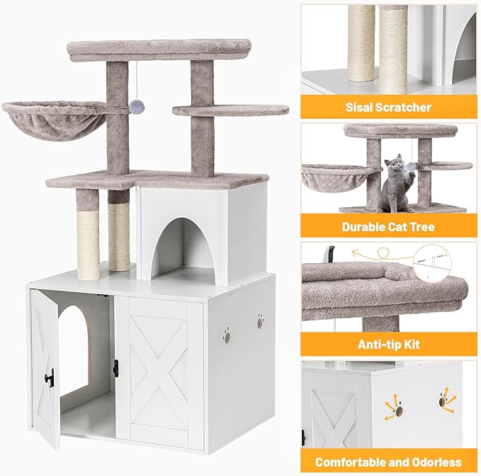 Snughome Cat Litter Box Enclosure - Image 6