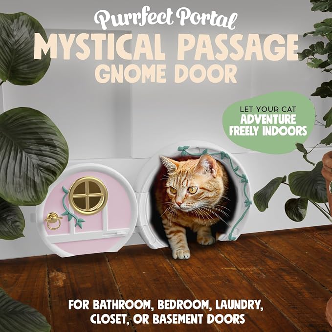 Gnome® Door Cat Door for Interior Doors - Image 2