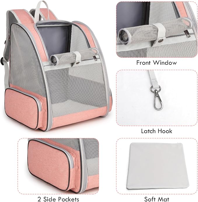 Cat Backpack Carrier, Large Pet Backpack - Image 2