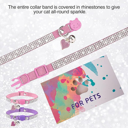 Rhinestone Cat Collar Breakaway - Image 5