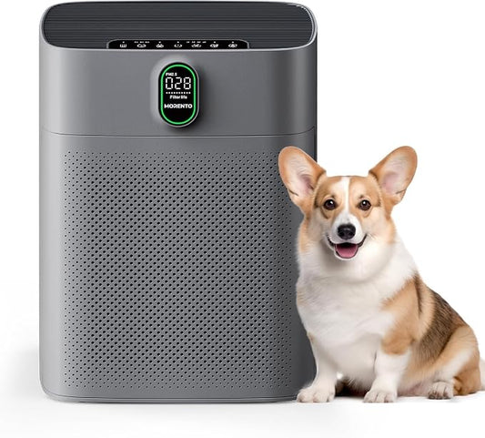MORENTO Air Purifiers for Home Large Room up to 1076 Sq Ft by MORENTO