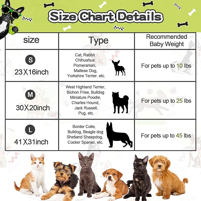 Rezutan Small Dog Blankets 3 Pack - Image 4
