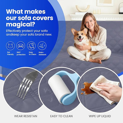 Waterproof Dog Bed Cover Pet Blanket, Soft Couch Cover - Image 6