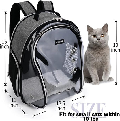 BAGLHER Cat Carrier Backpack Bubble - Image 5