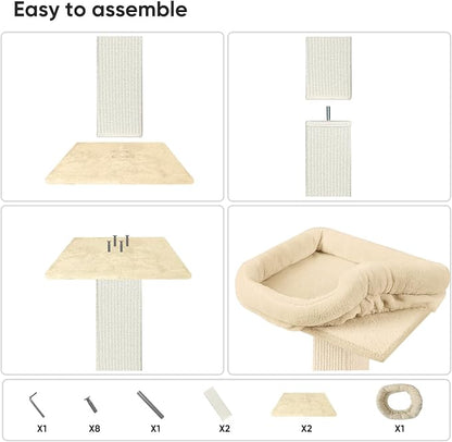 AGYM Cat Scratching Post, 32”Cat Scratcher - Image 7