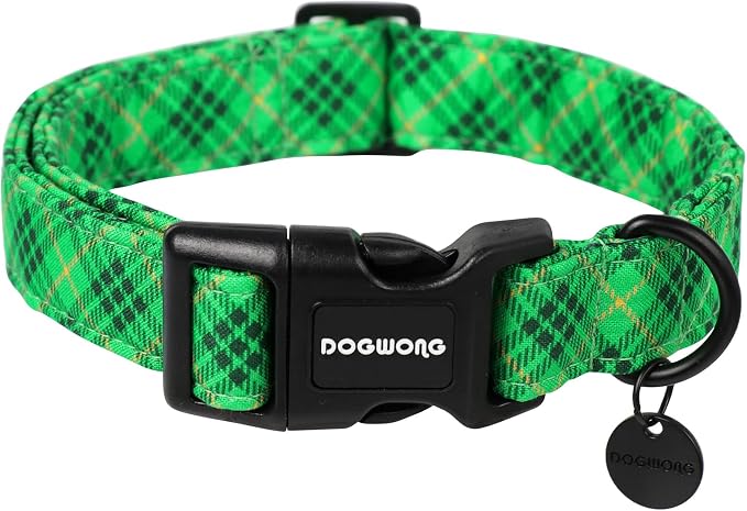DOGWONG St. Patrick's Day Dog Collar by DOGWONG