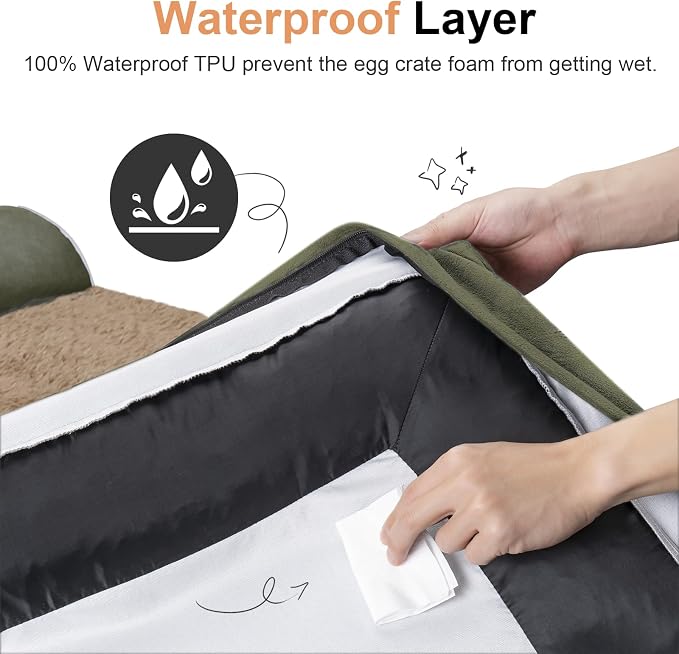Medium Dog Bed Orthopedic Washable: Beds Bolster Medium Sized Dogs Bed Egg - Image 4