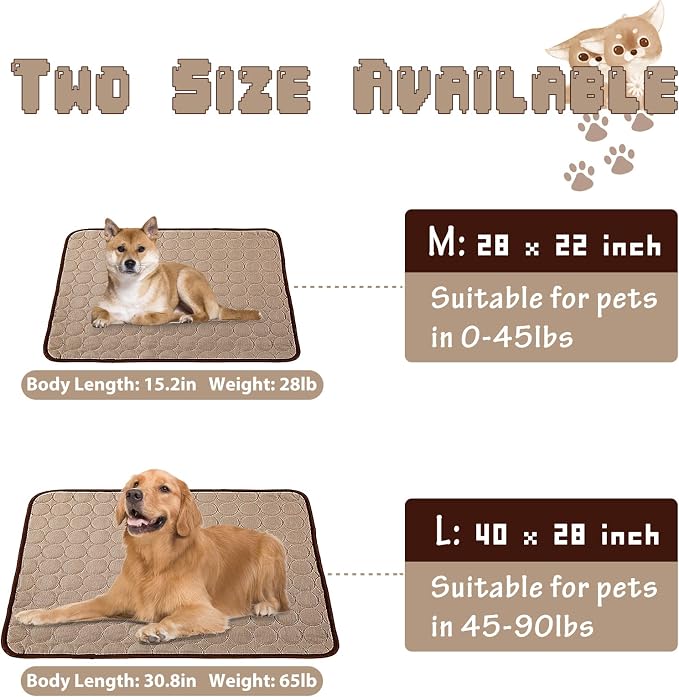 Washable Dog Cooling Mat Ice Silk Cooling Mat - Image 6