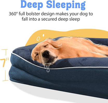 Washable Orthopedic Large Dog Bed - Image 3