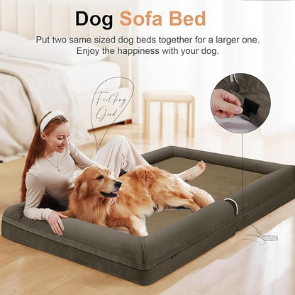 Large Dog Bed Orthopedic Washable: Extra Large Sized Beds - Image 3