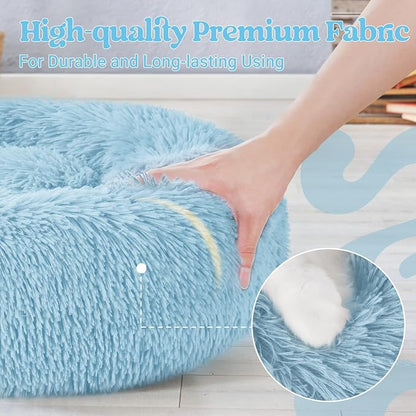 rabbitgoo Cat Beds for Indoor Cats, 20 inches Cat Bed Machine Washable - Image 6