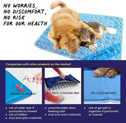 INSPECTOR TAIL Self Cooling & Traveling Mat + Free String Bag Pack/Washable & - Image 6
