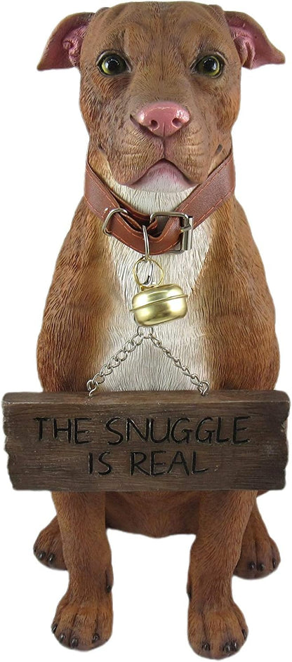 DWK Front Porch Dog Outdoor Welcome Sign Decorative Statue | Cute Dog Welcome - Image 5