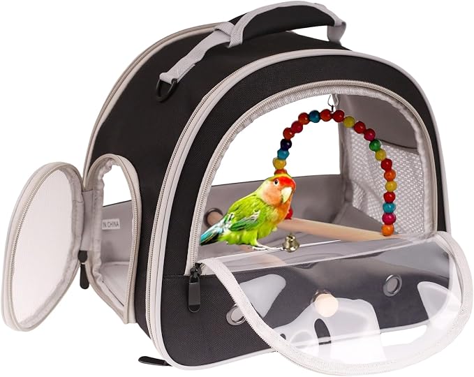 Portable Parrot Travel Cage Carrier by Unknown