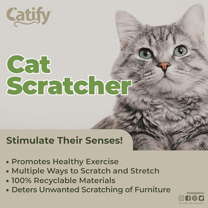 Best Pet Supplies Catify Cat Scratcher, Fun Interactive Scratchers, Claw Safe - Image 3