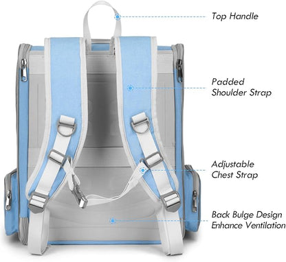 Cat Backpack Carrier, Large Pet Backpack - Image 3